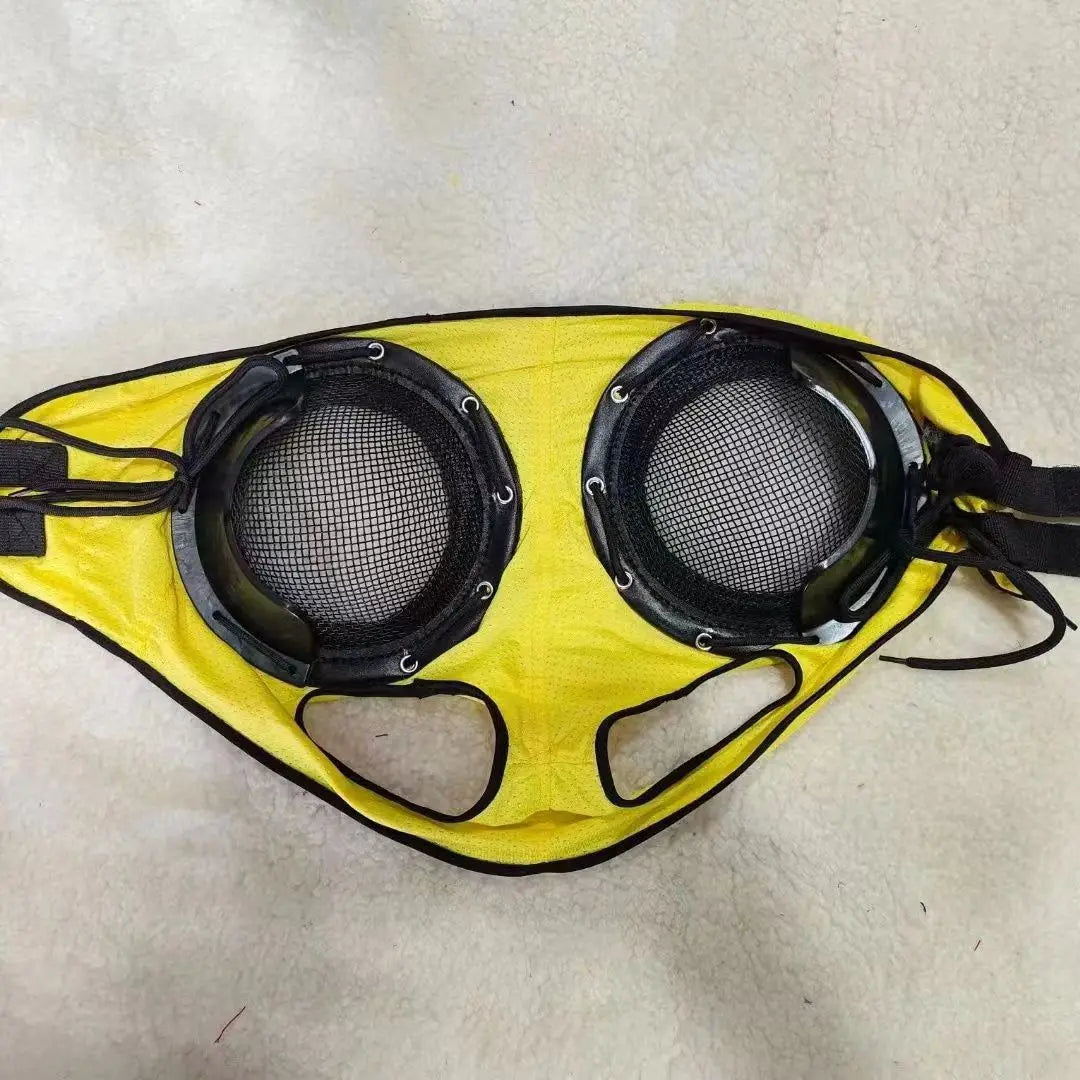 Horse racing eye mask windproof eye mask speed racing eye mask with mesh eye mask to prevent trachoma