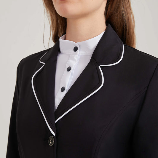 Summer equestrian rider uniform, ladies breathable elastic equestrian suit, adult equestrian competition graded equestrian cloth