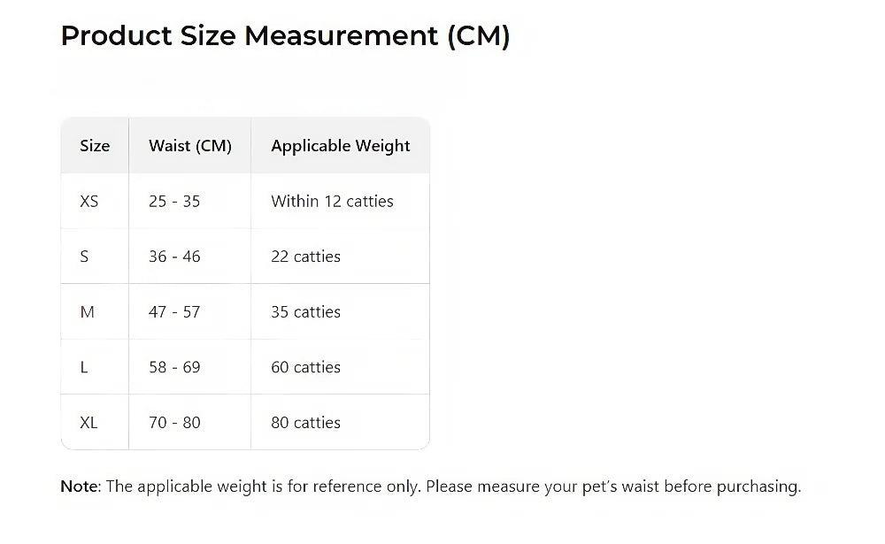 Female dog's menstrual control pants contraceptive pets anti-interference dog's sterilization period dog's prevention of mating